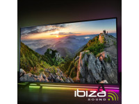 Ibiza Tubo LED RGB 1.8M Bluetooth c/ Suporte Preto Ibiza Tubo LED RGB 1.8M Bluetooth c/ Suporte Preto